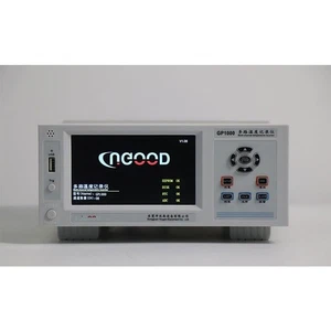 5-in LCD Temperature Data Logger Multi-Channel USB Temperature Recorder GP1000 - Picture 1 of 3