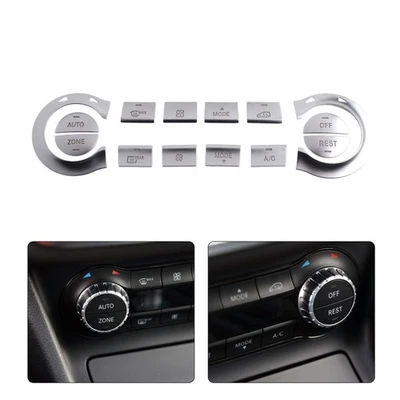 Modern AC Button Cover for Mercedes C117 X156 For CLA GLA Series Vehicles - Image 1 of 4