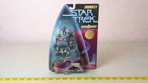 Star Trek TNG Strikeforce Klingon Warriors Team 7 Mini Figuren 1997 Playmates - Bild 1 von 10