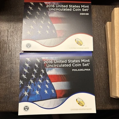 2016 U.S. Mint Set. Complete. 26 coin set. Includes 13 each "P" and "D" Mint - Image 1 of 4