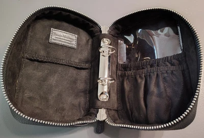 Planificador de Maquillaje Clásico Genuino TRISH McEVOY NEGRO 7" L x 4 1/2" W x 3" H ¡BONITO! Foto 1 de 4