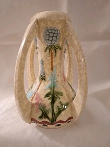 Antique Royal Dux Dandelion Vase - Picture 1 of 11