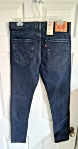 Pantalones de mezclilla ajustados Levi's para hombre talla 33 x 30 elásticos flexibles rendimiento pierna cónica - Imagen 1 de 9