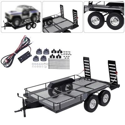 Trailer for 1/10 RC Crawler Axial SCX10 90046 AXI03007 Traxxas TRX4 GEN8 - Image 1 of 4