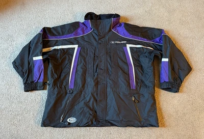 Polaris MVT Shell Men's Black Snowmobile Racing Jacket - Size 3XL - Image 1 of 4