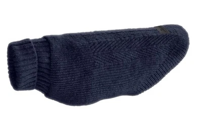 HUNTER Hundepullover Genf dunkelblau kuscheliger Strickpullover für Hunde - Bild 1 von 4