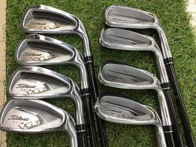 Titleist VG3 2012 Iron Set 5-9,Pw,Aw,Sw 8pc Flex Regular VG i 60 Graphite - Image 1 of 4