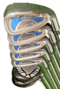 PowerBilt Momentum Iron Set 4h,5h,6-PW RH Men's Regular Steel 5h 38.5" New Grips - Picture 1 of 23