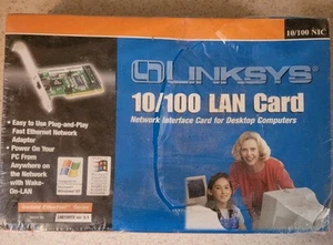 LINKSYS 10/100 LAN Card Model # LNE100TX ver. 5.1 Fast Ethernet Network Adapter - Picture 1 of 2