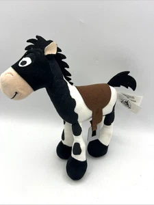 Disney Parks Pferd Plüsch Bullseye-Stil Toy Story Pixar Kuh Druck Sattel 9 Zoll - Bild 1 von 7