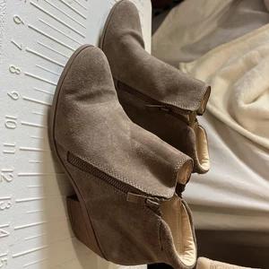 Apri, Italian Shoemakers, double zipper Gravity ankle boots. Women’s 8M Brown - Picture 1 of 10