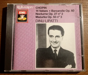 Chopin: 14 Valses, etc. - Dinu Lipatti - 1988 European CD, EMI - Imagen 1 de 4
