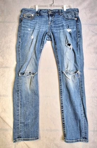 VIGOSS The Chelsea Boyfriend Jeans, Damen 16, Länge 29, distressed, verziert - Bild 1 von 11