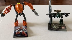 LEGO BIONICLE: Photok (8946) & Rahaga Iruini (4879) Used Missing 1 Piece