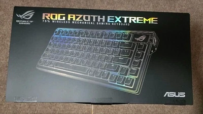 ASUS ROG Azoth Extreme Gaming Keyboard Black Used - Image 1 of 2