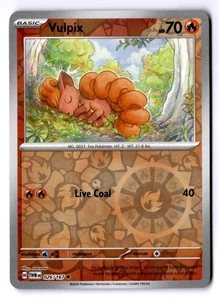 Vulpix Reverse Holo Common SV06: Twilight Masquerade 026/167 NM - Picture 1 of 2
