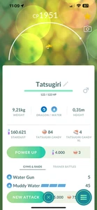 Pokémon Go | Tatsugiri - Forma elástica Tatsugir | Comercio 20K polvo de estrellas - Imagen 1 de 1