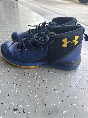 Zapatillas deportivas Under Armour Boys Lockdown 3 3020430-402 azules talla 7Y  Foto 1 de 4