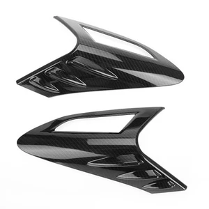 ˜4Pcs Carbon Fiber Style Rear Back Lamp Tail Light Cover Trim For CHR - Picture 1 of 7