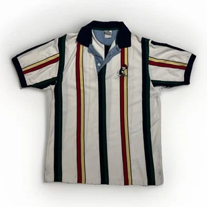 Vintage VTG Mickey Mouse Disney Wear Golf Themed Short Sleeve Polo Shirt Large - Picture 1 of 6