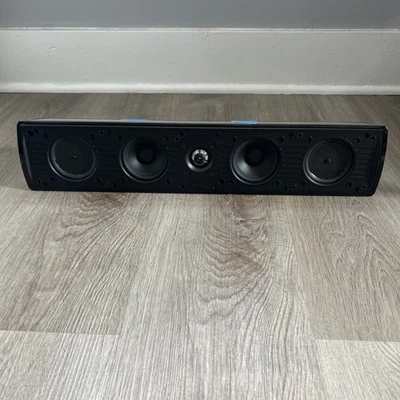 Altavoz central Definitive Technology Mythos Seven negro probado funciona sin parrilla Foto 1 de 4