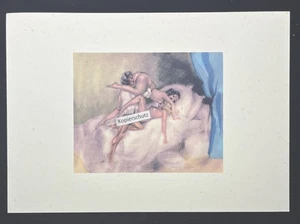 EroticArtprint des Original „LGBT Love“ aus Kunstmappe zu Gamiani 2 nuits d‘exes - Bild 1 von 3