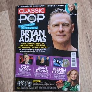 CLASSIC POP MAGAZINE AUGUST 2025 (BRYAN ADAMS, KYLIE, ST. ETIENNE, TONY HADLEY) - Foto 1 di 3
