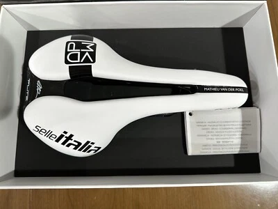 Selle Italia Flite Boost Kit Carbonio Superflow Edición MVDP Blanco 145 x 250 mm  Foto 1 de 4