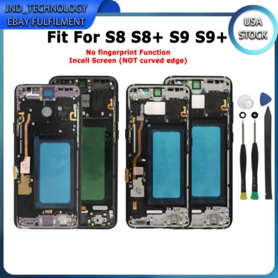Marco digitalizador táctil con pantalla LCD Incell para Samsung Galaxy S8 S9+ S9 S8 Plus Foto 1 de 4