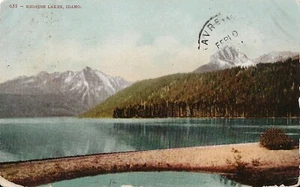 Postal Idaho Stanley Redfish Lake Sawtooth Nat'l Forest COMO NUEVA sin usar c1907-15 - Imagen 1 de 2