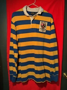 Vintage Polo Ralph Lauren vintage 1990s #15 patch. Rugby Long Sleeve - Picture 1 of 4