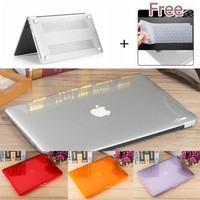 Clear Crystal Shell Case Cover For New Macbook Pro 13" 15" 16" Retina 2018 2019