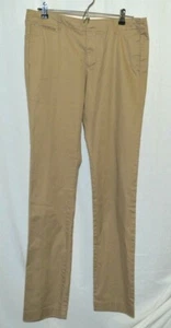 Neu mit Etikett MNG Mango Basics schmale Damenhose khaki 100 % Baumwolle Größe 8 UVP 69 $  - Bild 1 von 3