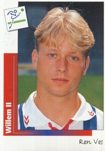 217 RON VOS # NETHERLANDS WILLEM II STICKER PANINI VOETBAL 96