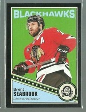  2019-20 O-Pee-Chee Retro Black #210 Brent Seabrook 035/100 (ref 69872)