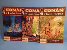 COMPLETE Conan and the Jewels of Gwahlur #1 2 3 (2005 Dark Horse We Combine Ship
