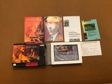 The Lion King Complete in Box Game for Super Nintendo Console SNES System CIB