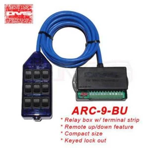 Controlador de bolsa de suspensión neumática AVS ARC-9-BU azul 9 Switchbox - Imagen 1 de 1