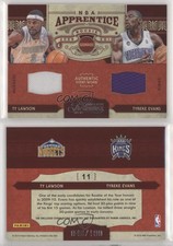 2009-10 Timeless Treasures Materials /100 Ty Lawson Tyreke Evans #11 Rookie RC