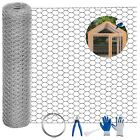 Chicken Wire Fencing Mesh,13.78in X 394in Poultry Wire Netting For Garden,gal...