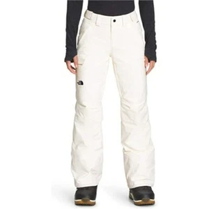 North Face HyVent Womens XS Ski SnowBoard Pants White - Picture 1 of 12