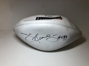 Chicago Bears signed autographed football Jim Flanagan - Picture 1 of 5