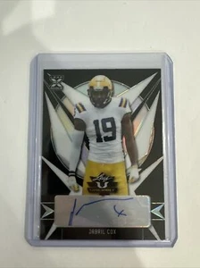 2021 Leaf Metal Draft Jabril Cox BLACK #D /5 Auto RC Rookie #BA-JC1 COWBOYS - Picture 1 of 3