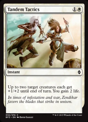 x1 Tandem Tactics - Battle for Zendikar - NM - MTG - Image 1 of 1