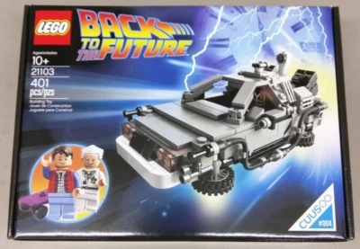 LEGO CUUSOO 21103 Back to the Future DeLorean Time Machine NEW! McFly Doc Ideas - Image 1 of 4