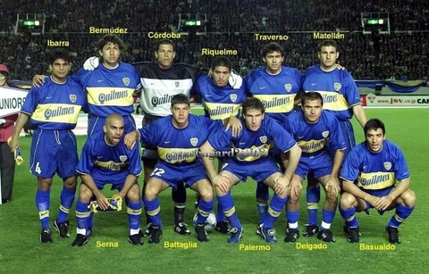 BOCA JUNIORS (2) Intercontinental Champion 2000 vs Real Madrid (1) - Poster Cover