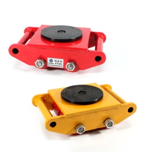 Panzerrollen 6T Transportfahrwerk Schwerlastrollen Industrieroller Roller - Bild 1 von 44