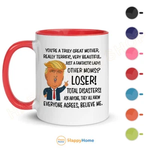Funny Mug Mother's Day Gift for Mom Donald Trump Great Mother Coffee Mug -M006 - Picture 1 of 13
