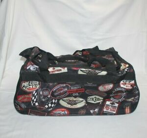 gear bag Harley-Davidson z podszewką wielokolorowa vintage koszulka graficzna torba tote boots