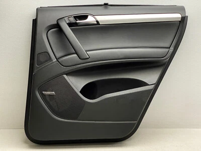 2007-2009 AUDI Q7 REAR RIGHT PASSENGER SIDE INTERIOR DOOR PANEL OEM LOT686 - Image 1 of 4